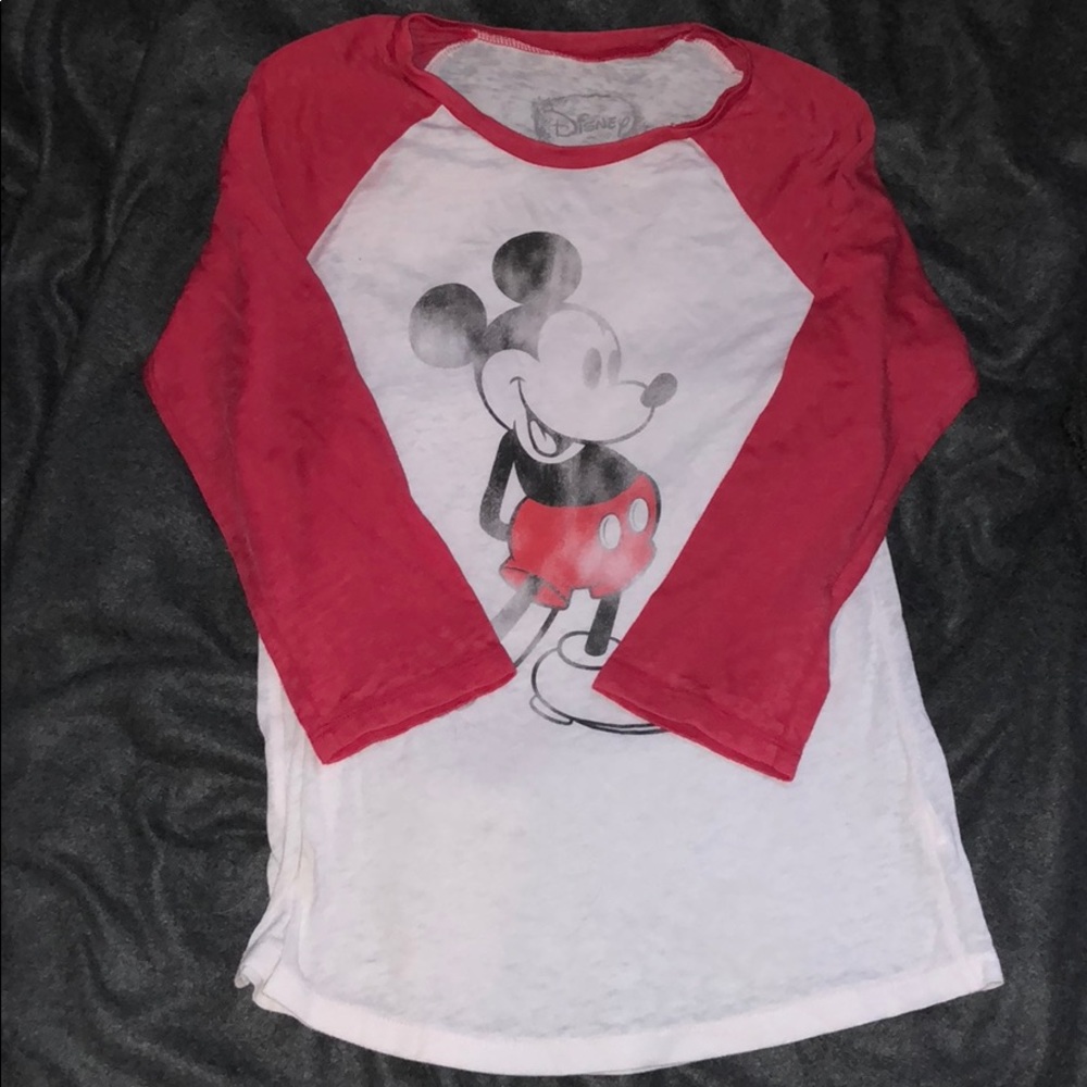 Mickey Mouse baseball T